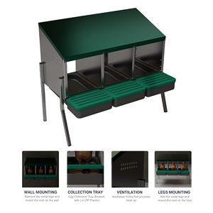 Sanctuario <span class=keywords><strong>para</strong></span> Huevos de Acero Galvanizado Compacto: Innovación Des Champs - Product Image 2