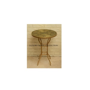 Meubles en laiton de conception de tendance classique Table d'appoint marocaine plus grande qualité merveilleuse nouvelle table de chambre à coucher de maison élégante Table marocaine - Product Image 1