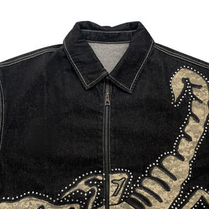 Top Quality 2025 <b>Vintage</b> Men's Denim <b>Jacket</b> Premium High Quality Classic Retro Streetwear Casual Fashion Durable <b>Jacket</b> - Product Image 4