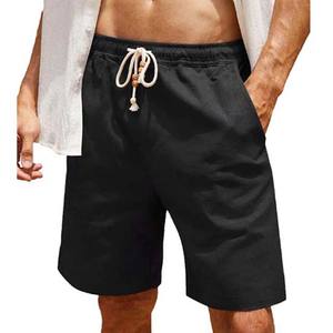 Prix de gros nouveauté été solide hommes Shorts pantalon Active athlétique 100% coton Shorts séchage rapide entraînement pantalons courts - Product Image 1