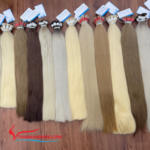 Extensions de cheveux vietnamiens vierges naturels de haute qualité Styles afro et ondulés soyeux cheveux en vrac en paquets prêts à être expédiés - Product Image 5