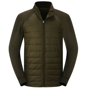 เสื้อแจ็คเก็ตขนเป็ดไฮบริดของผู้ชายเสื้อโค้ทกรีนหนาวแบบลำลองเข้ารูปเสื้อโค้ทเล่นฟุตบอลสียืน - Product Image 5