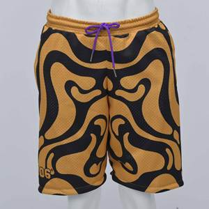 กางเกงขาสั้นกีฬาผู้ชายผ้าฝ้ายเนื้อแน่น ระบายอากาศ แห้งเร็ว สีพื้น คุณภาพสูง รับทำโลโก้ตามสั่ง บริการ OEM - Product Image 1