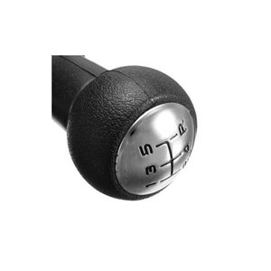 Pommeau de levier de vitesse en nickel noir pour 301 206 207 307 C4 Berlingo Partner Tepee Accessoire de voiture - Product Image 2