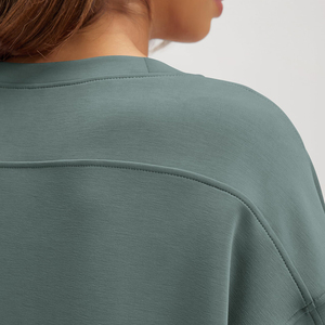 Sudadera de alta calidad, ropa de calle informal, figuras de hombros caídos, sudaderas con capucha ecológicas transpirables, Sudadera de punto para mujer - Product Image 5