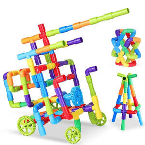 ของเล่นก่อสร้างสำหรับเด็ก วิทยาศาสตร์และวิศวกรรมศาสตร์ Tuyaux Pour Enfant - Product Image 1