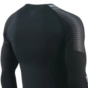 New Arrival <b>Men</b> Long Sleeve 3D Rash Guard <b>Compression</b> <b>Shirt</b> UV Protection Anti-Bacterial Quick Drying Fitness Clothing MMA - Product Image 3