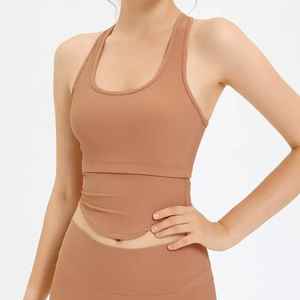 2025 Custom Logo <b>White</b> Cotton Ribbed <b>Women's</b> Crop Tank Top Ladies' Summer <b>Vest</b> Reasonable Price New Design - Product Image 5