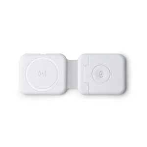 Base di Ricarica Wireless 3-in-1 Cireo, Gadget USB Promozionali Personalizzati - Product Image 1