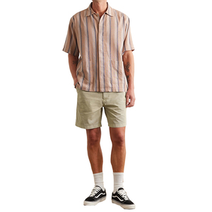 Pantalones cortos chinos ligeros para hombre, ropa deportiva personalizada elástica para hombre, pantalones cortos de golf de entrenamiento, tela personalizada cálida de secado rápido - Product Image 4