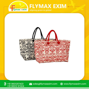 High Quality Reusable Eco-Fashion <b>Jute</b> Shopping <b>Bags</b> Embrace Everyday Use with Style Natural <b>Jute</b> Beach <b>Bag</b> - Product Image 4