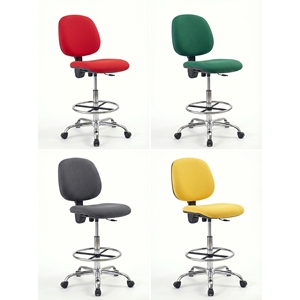 Hot Sale Eco Drafting <b>Stool</b> Footrest Ring Fabric Upholstered for Lab Office Wholesale - Product Image 5