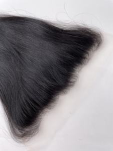 5X5 4x4 13x4 13x6 cuticule alignée brut vierge vietnamien vendeur de cheveux humains suisse Transparent HD Lace Frontal prix de gros - Product Image 4