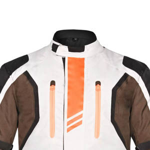 Veste de moto réfléchissante pour une meilleure visibilité nocturne Moto Touring Cordura Textile imperméable Veste 3 couches - Product Image 2