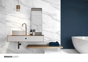 กระเบื้องเซรามิกพอร์ซเลนลายครามเนื้อด้านสีเทาขนาด60x120ซม. กระเบื้อง600x1200มม. สำหรับห้องนั่งเล่นและห้อง - Product Image 3