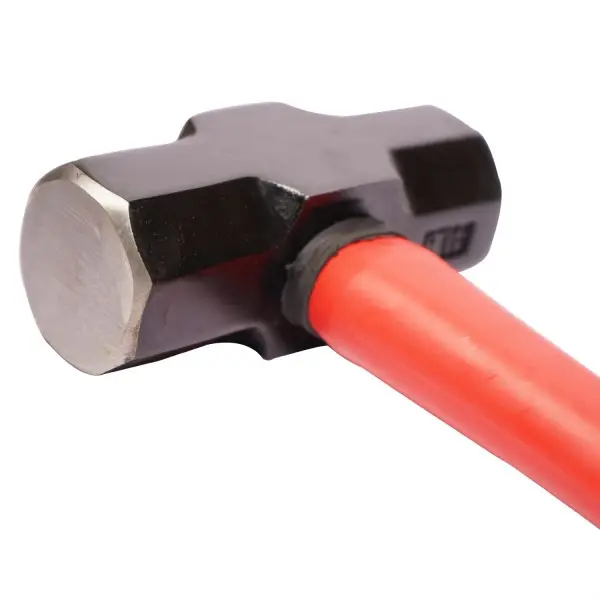 EASTMAN SLEDGE HAMMER WITH FIBRE GLASS High Quality Hammer Red Fiber Glass Handle Striking Tool Sledge Hammer OEM Manufactured