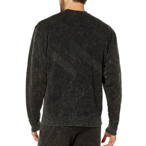 Les meilleurs sweatshirts d'hiver délavés à l'acide personnalisés pour hommes Style supérieur en polyester/coton en vente - Product Image 2