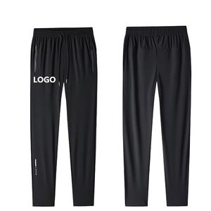 Vêtements de sport personnalisés Pantalons de survêtement de qualité supérieure Pantalons de survêtement ajustés élégants pour hommes avec cordon de serrage à la taille - Product Image 4