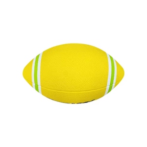 Ballon de rugby en cuir PU haute performance, design personnalisé, entraînement, match, vente en gros OEM - Product Image 4