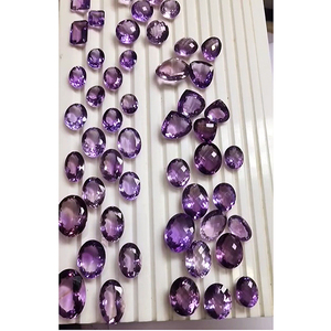 91 Pc Amatista natural 13x11 15x11 16x12 20x14mm Corte de corazón de pera ovalada 785 Cts Lote Iroc Ventas Piedra preciosa de alta calidad US $198 para todos - Product Image 4