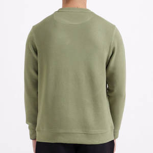 Sweatshirts d'hiver pour hommes Séchage rapide Respirant Basics Cotton Blended Custom Designs by High Manufacturers Casual Style Plain Dyed - Product Image 2