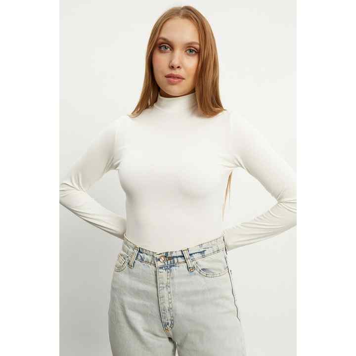 Women's White Bodysuit