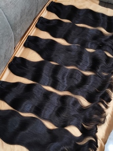 ผมเรมีธรรมชาติแบบ100% ผมเรียนตแบบลอนเนื้อนุ่มสไตล์อินเดียน้ำไม่ผ่านกระบวนการคุณภาพสูงจัดส่งรวดเร็ว DHL FedEx - Product Image 3