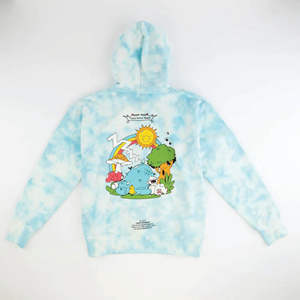 390 GSM peluche épaissie pull à capuche blanc Logo personnalisé flanelle surdimensionné français éponge sans ficelle goutte épaule sweats à capuche pour hommes - Product Image 4