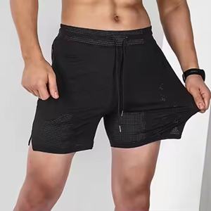 กางเกงขาสั้นระบายอากาศได้ดีสำหรับผู้ชายกางเกงขาสั้นสำหรับผู้ชายมีกระเป๋าแบบแห้งเร็วมีความต้องการสีและโลโก้ - Product Image 6