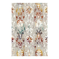 Tapis Erdenet en laine de Mongolie et PA à motif abstrait, respectueux de l'environnement, fabriqué à la machine - Collection Miracle N°2
