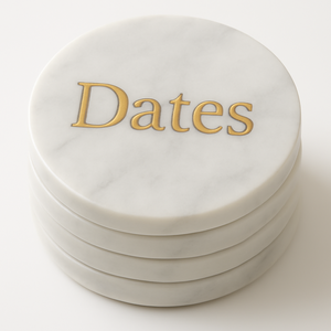 Ramzan Kareem Marble Coasters Set for Ramadan <b>Islamic</b> <b>Gift</b> for Ramadan Decor and Stylish Home Accessory for Special Occasions - Product Image 6