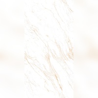 Carrelage en porcelaine vitrifiée haute brillance raffinée 600x1200mm pour sols modernes de centres commerciaux, halls, salles de bain et extérieurs, captant l'éternité