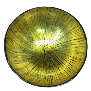 Cuenco de cáscara de coco ecológico con logotipo personalizado, cuencos artesanales naturales para decoración del hogar, muestra gratis disponible, venta al por mayor de fábrica - Product Image 2