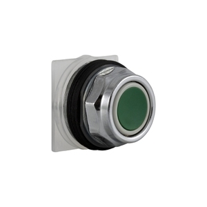 Per SCHNEIDER ELECTRIC 9001KR1G Interruttore a pulsante in metallo verde da 30 mm con ritorno a molla per Harmony 9001K - Product Image 1