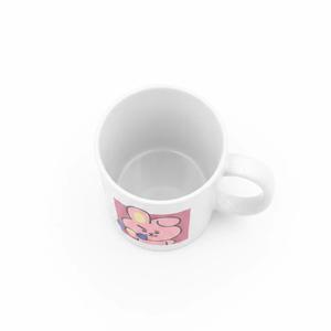 Tazza da Caffè in Ceramica BT21 con Motivo Cartoon Cooky e Design a Manubrio, Confezione Regalo Creativa per Regali o Uso Quotidiano - Product Image 5