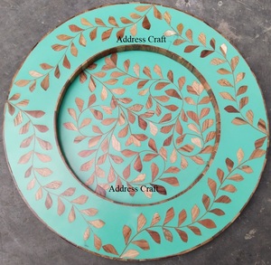 Plateau de service en incrustation d'os au design unique Plateau de service de petit-déjeuner de style marocain pour la maison Hôtel Décoration de table Plateau de service en incrustation d'os - Product Image 6