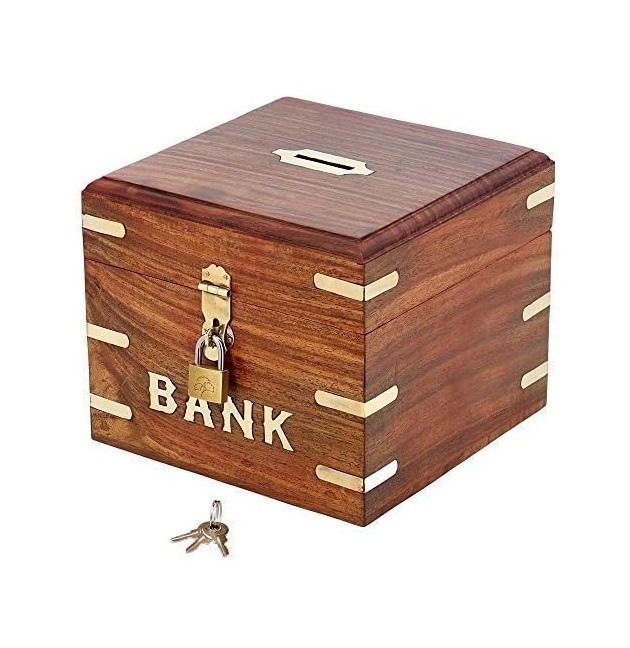 Money Saving Box Adults Customizable Piggy Banks