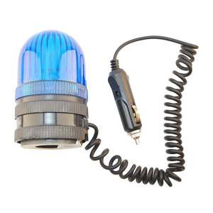 Feux clignotants doubles avec aimant, produit d'avertissement routier 300M - Product Image 1