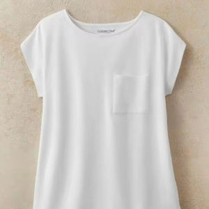 100% organique Premium o-cou respirant femmes haute rue Style 100% coton T-shirt impression personnalisée T-shirt blanc - Product Image 1