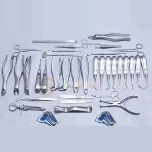 Juego de fórceps de elevadores de Cirugía Dental oral de acero inoxidable, juego de fórceps de elevadores manuales de 85 piezas - Product Image 6