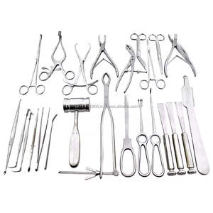 Ensemble d'instruments de chirurgie orthopédique 25 pièces Kit chirurgical en acier inoxydable - Product Image 1