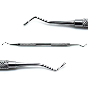 Instruments de remplissage en plastique dentaire professionnel d'excellente qualité Ensemble d'amalgame dentelé à double extrémité - Product Image 2