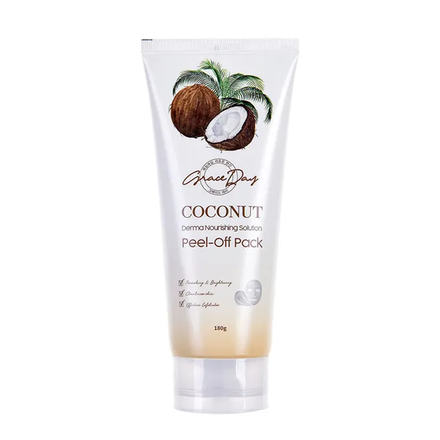 Coconut Derma Nou rishing Peel Off Pack Koreanisches Schönheits produkt Haut Körperpflege Hochwertige Trendy Moist ure White ning Light ening