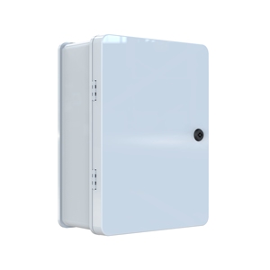 White Injection Molded ABS <b>Plastic</b> <b>Enclosures</b> IP65 Waterproof Distribution Box 300x400x165 mm Wall Mounted - Product Image 2