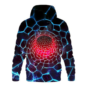 เสื้อฮู้ดพิมพ์ลายสำหรับผู้ชายมาใหม่เสื้อฮู้ดพิมพ์ลาย3D - Product Image 2