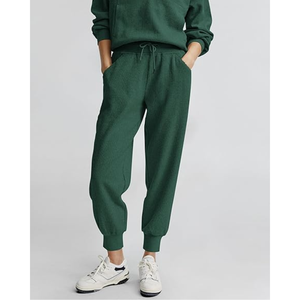 Ensemble de survêtements pour femmes-Ensemble décontracté 2 pièces Tenues Sweat-shirt à capuche avec poche Manches longues avec ensemble pantalon patchwork - Product Image 5