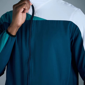 Chándal de Dos Piezas para Hombre, Personalizado, de Invierno, de Nailon/Poliéster, de Peso Medio, de Secado Rápido, Transpirable, de Longitud Completa, con Cierre de Cordón, Corte Ajustado - Product Image 1