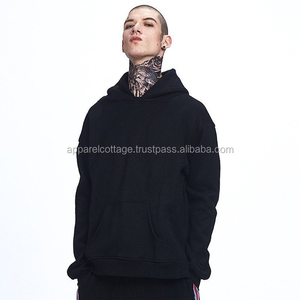 Sweat à capuche personnalisé de haute qualité pour hommes, sweat surdimensionné, gymnastique, avec broderie de chenille, coupe ample, écran imprimé, nouvelle collection - Product Image 4