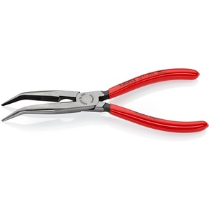 Pince à pêche KNIPEX 200 mm à bec plat poli avec design de bec long recouvert de plastique à 40° d'inclinaison - Product Image 4