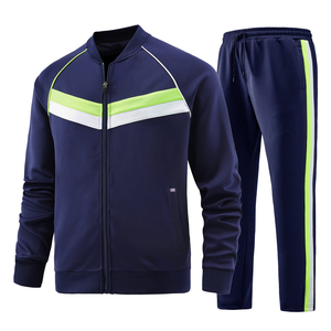 Ensemble de jogging confortable pour homme, imprimé, coupe classique, pour la course en plein air et les exercices décontractés, 100% coton - Product Image 6